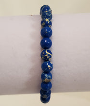 Load image into Gallery viewer, Bracelet-Blue Regalite Bead
