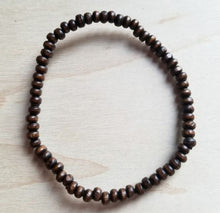 Load image into Gallery viewer, Bracelet-Wooden Bead, Brown
