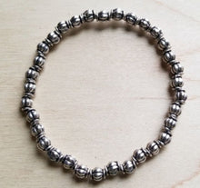 Load image into Gallery viewer, Bracelet-Galvanized Anique Silver Bead
