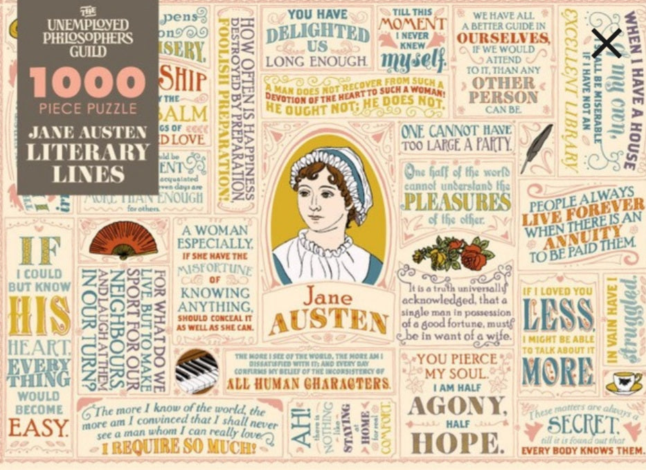Jigsaw Puzzle-Jane Austen