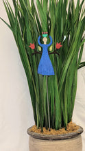 Load image into Gallery viewer, Flower Pot Stake-Angel with Flower Pot
