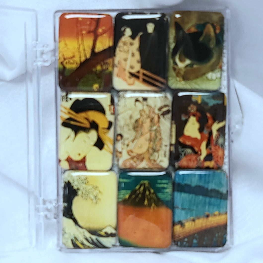 Magnet Set-Vintage Art