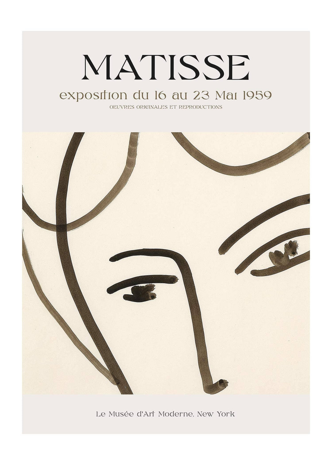 Art Print-Henri Matisse Exhibition 12x16