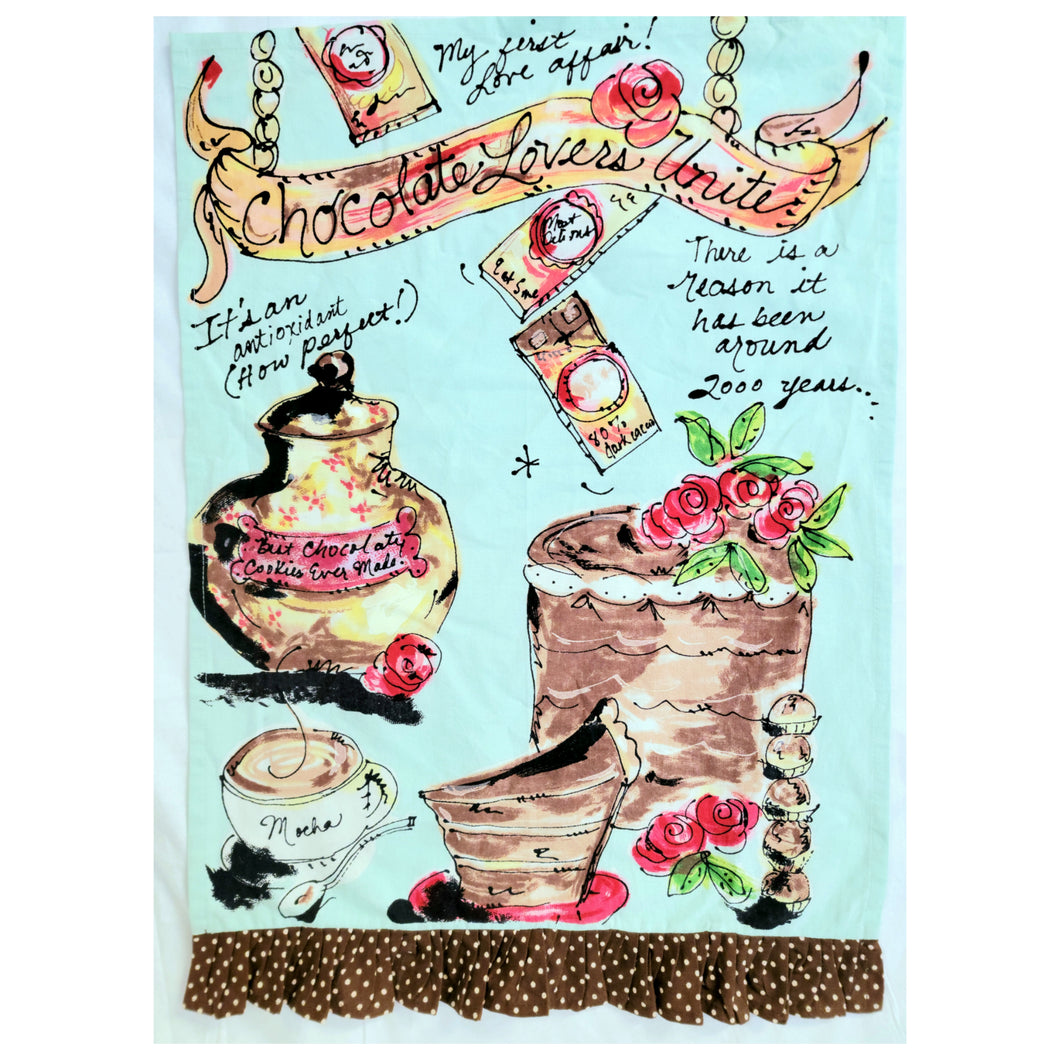 Kitchen Towel-Chocolate Lovers Unite