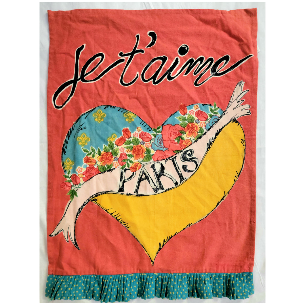 Kitchen Towel-Je t'aime Paris