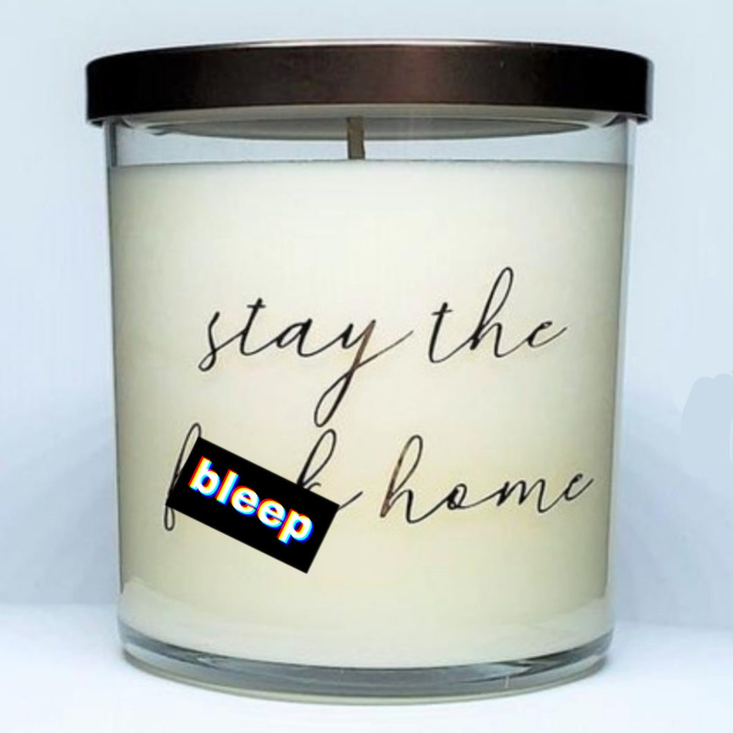 Candle-8.5oz-Stay Home*