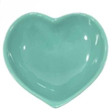 Heart Dish-Turquoise 3.5x3.5