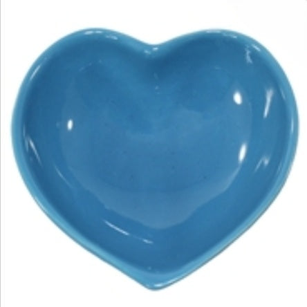 Heart Dish-Blue 3.5