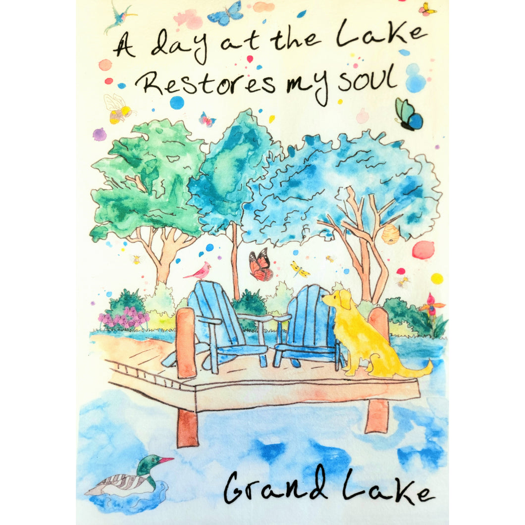 Kitchen Towel-Grand Lake-