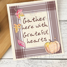 Load image into Gallery viewer, Swedish Cloth-Grateful Hearts
