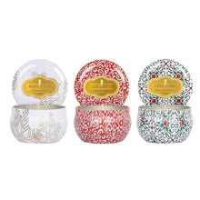 Load image into Gallery viewer, Candle Trio-4oz-Holiday S/3
