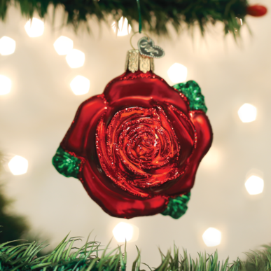 Ornament-Red Rose