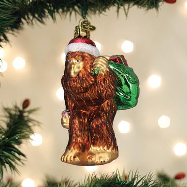 Ornament-Santa Sasquatch