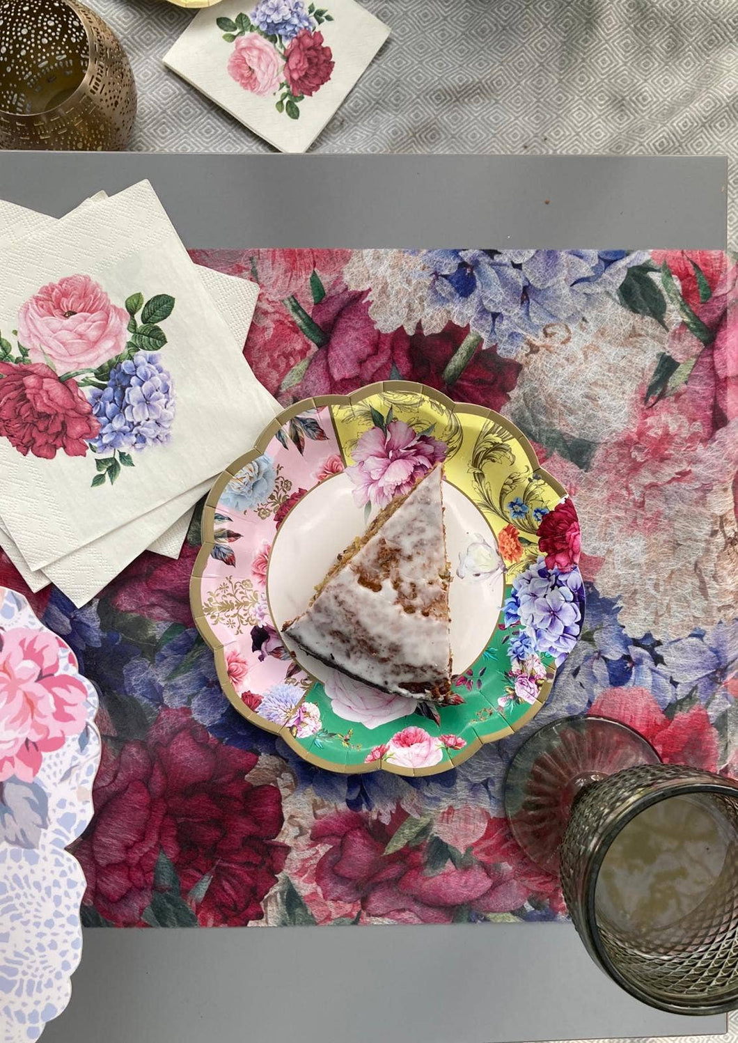 Paper Plates-Truly Scrumptious Floral 7