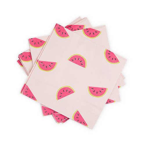 Napkins-Watermelons on Pink